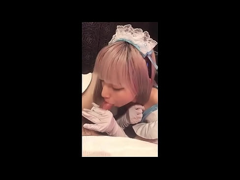 ❤️ Japanese Idol [mayuka], French maid costume, part 1, blowjob and jerk off with lotion ❤️❌ Sex at en-gb.dewporn.ru ️❤