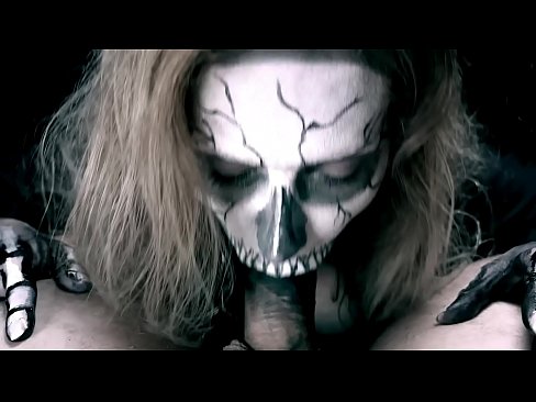 ❤️ Demon girl sucking cock with her black mouth and swallowing cum. ❤️❌ Sex at en-gb.dewporn.ru ️❤