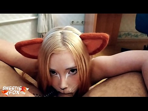 ❤️ Kitsune swallowing cock and cum in her mouth ❤️❌ Sex at en-gb.dewporn.ru ️❤